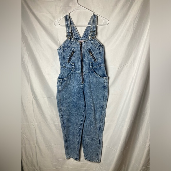 Denim stylish detailed overalls‎ ladies xsmall? - Picture 1 of 8
